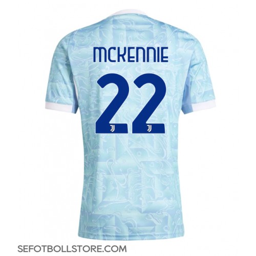 Juventus Weston McKennie #22 Replika Bortatröja 2025-26 Kortärmad